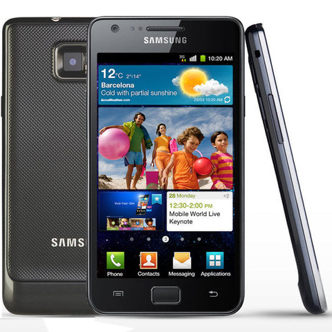 Samsung Galaxy S2 II GT-I9100-16 GB-Ceramic Black (Unlocked)