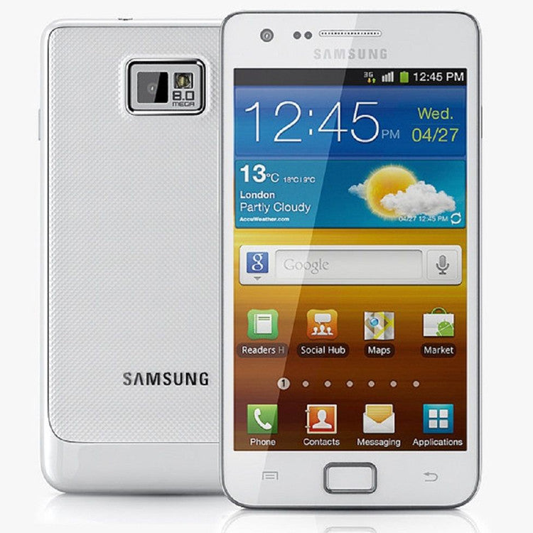 Samsung Galaxy S2 II GT-I9100-16 GB-Ceramic White (Unlocked)